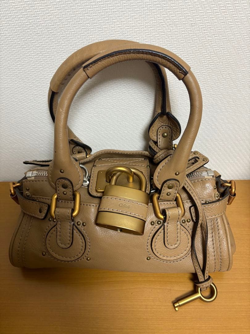 Chloé クロエ パディントン ハンドバッグ 南京錠 鍵付き ベージュ 楽天市場】【送料無料】 クロエ ハンドバッグ ミニ パディントン