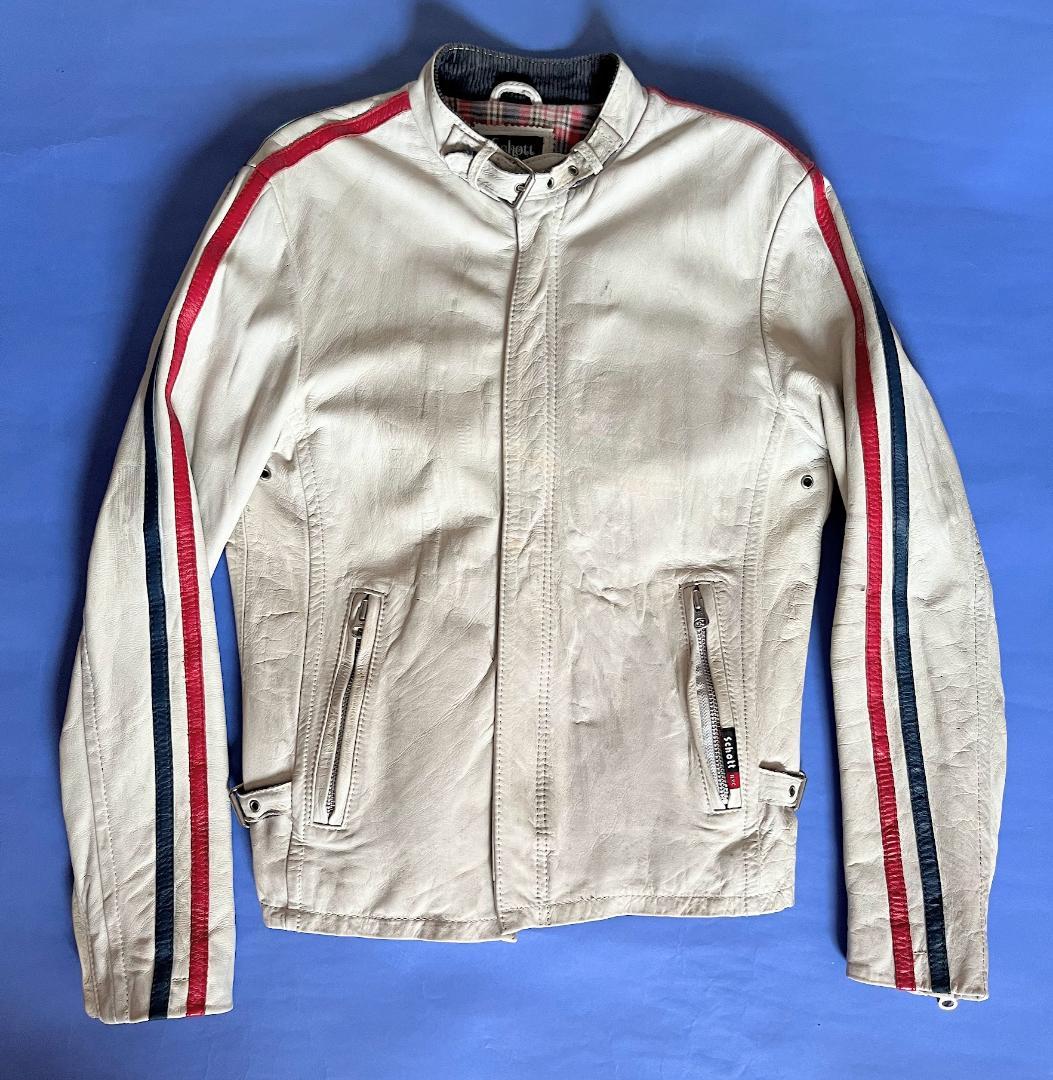 【限定値引】Schott ショット・クラシックレーサー・シングルライダース(S)