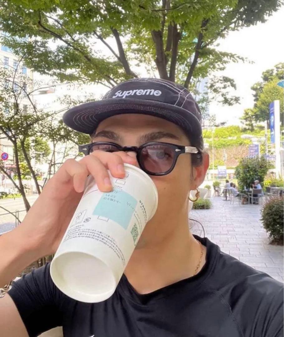 Supreme Field Camp Cap モーガン蔵人 黒 キャップ 帽子 - メルカリ