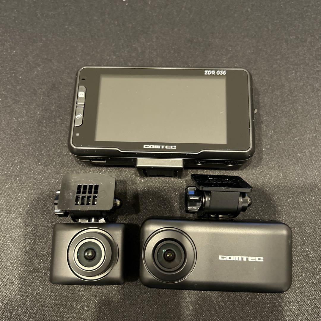 コムテック ZDR036 ドライブレコーダー 前後カメラ Amazon | コムテック 車用 前後2カメラ ドライブレコーダー ZDR036