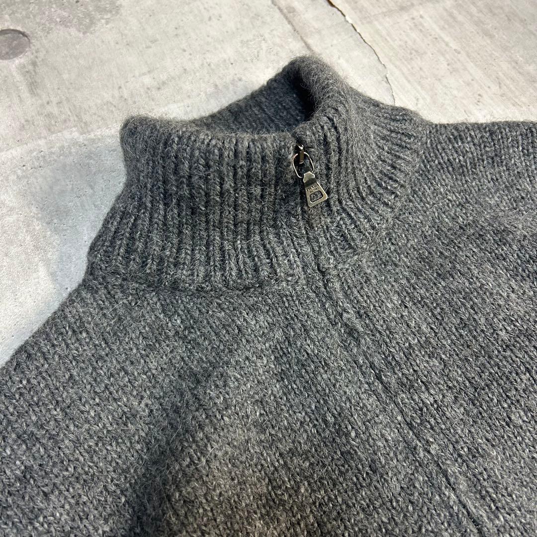 10aw archive Prada Alpaca Half Zip Knit - メルカリ