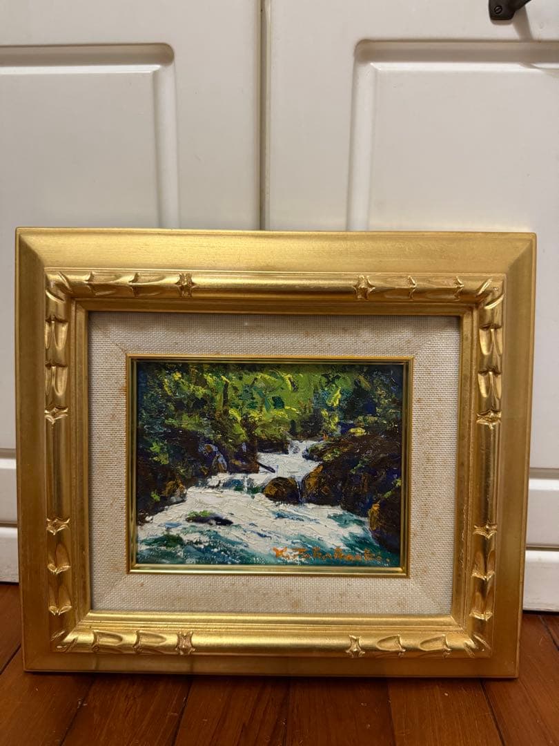 18.「奥入瀬」髙橋一善 油絵