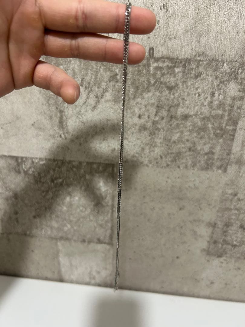 プラチナ　喜平　ネックレス Pt850 プラチナ850 30g 60cm 8面カットトリプル 喜平 ネックレス