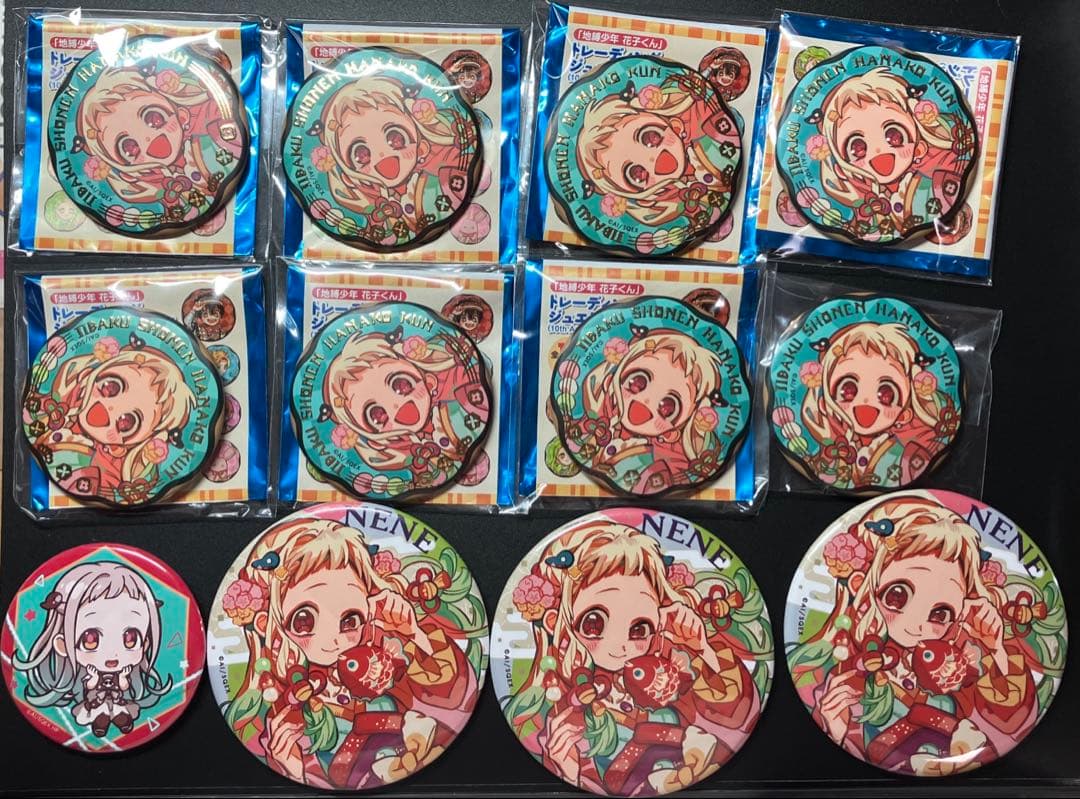 地縛少年花子くん 八尋寧々 缶バッジ セット - メルカリ