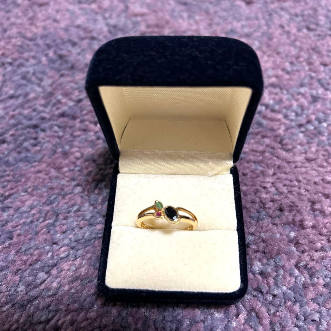 K18デザインリング