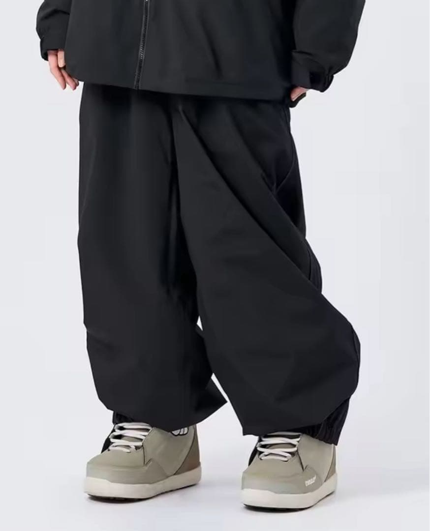 スノーボードウェア　パンツ　ユニセックス　ブラック