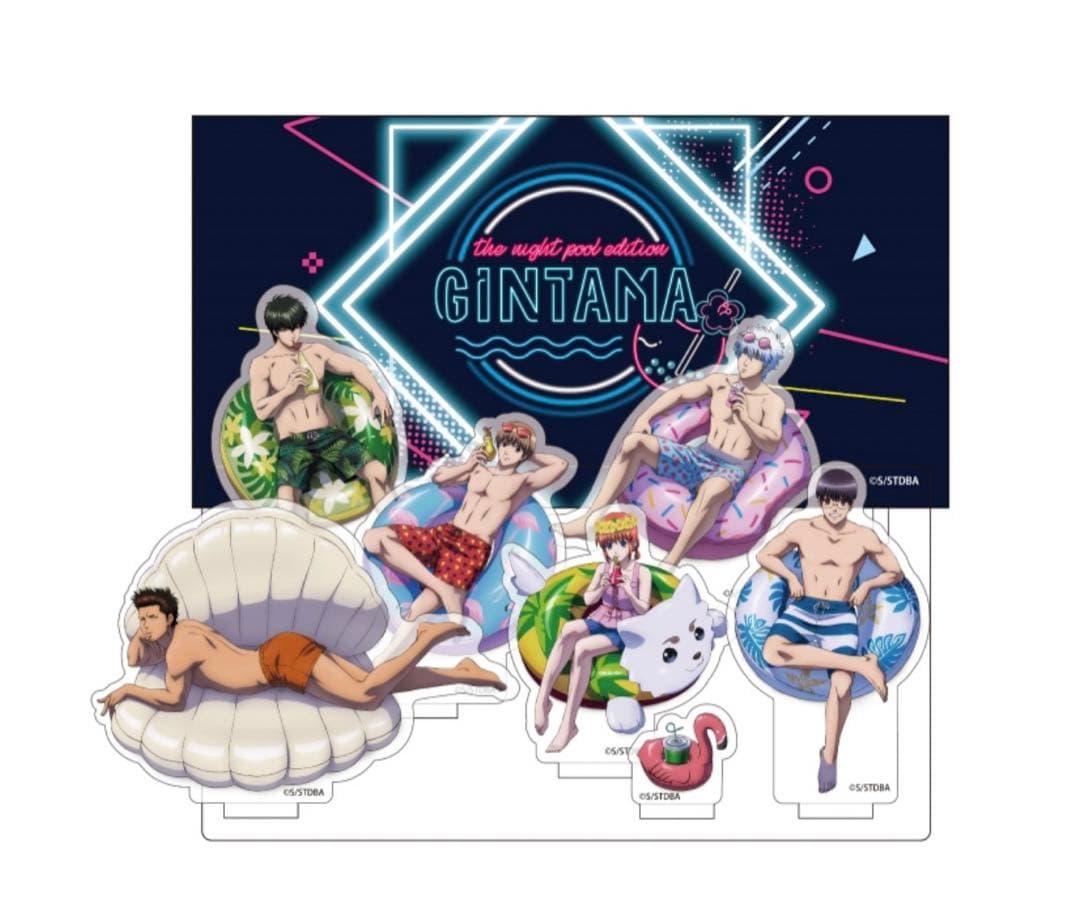 銀魂　アクリルスタンド　銀時　神楽　新八　土方　沖田　202502052218