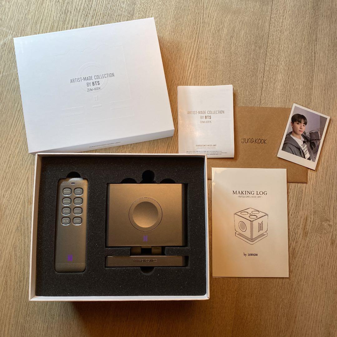 BTS ジョングク アーティストメイド ムードランプ ARTIST-MADE COLLECTION BY BTS 【JUNGKOOK】 MIKROKOSMOS MOOD LAMP