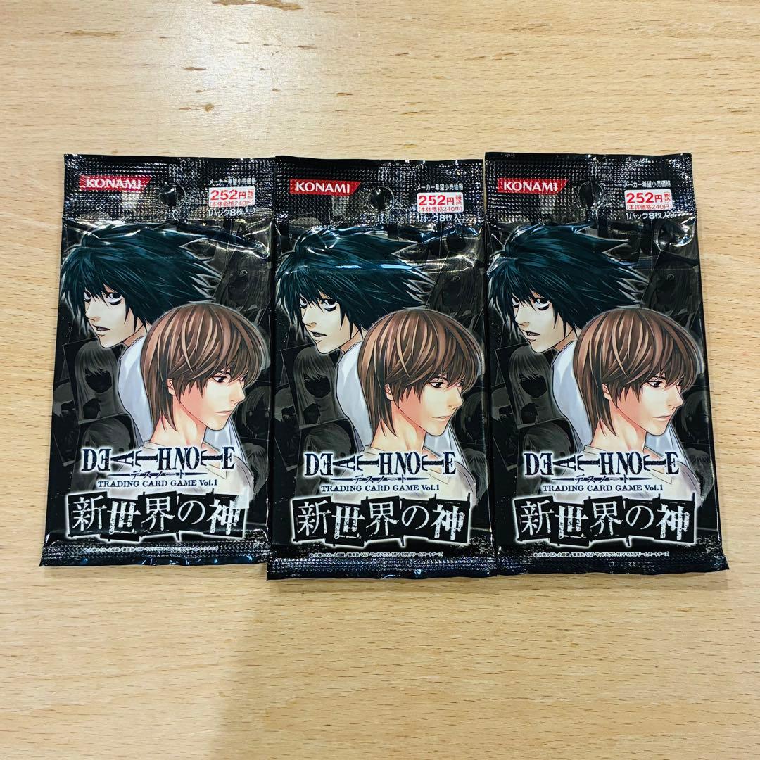 DEATH NOTE トレーディングカードゲーム 新世界の神 3パック
