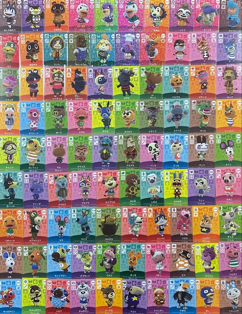 amiibo 第3弾　ジュン　フランソワ　ロボ　計90枚セット　匿名配送料込み