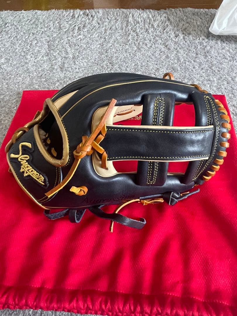 久保田スラッガー 軟式グローブ ＫＳブラック×クリーム