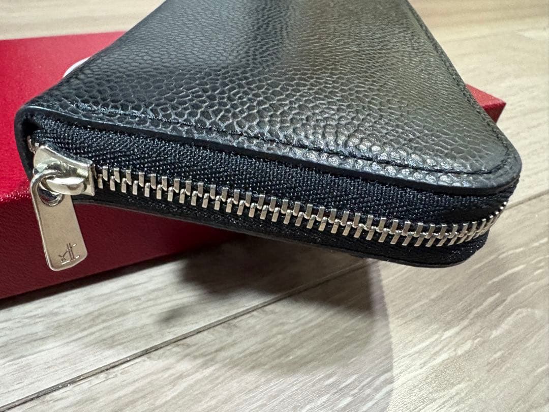 新進工房 キャビアスキンレザー 極小長財布 batard バタール 美品