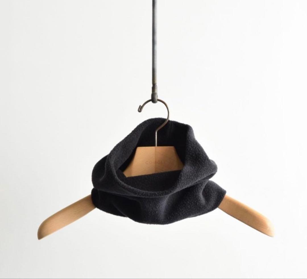 新品 25AW comoli シルクフリース ネックウォーマー