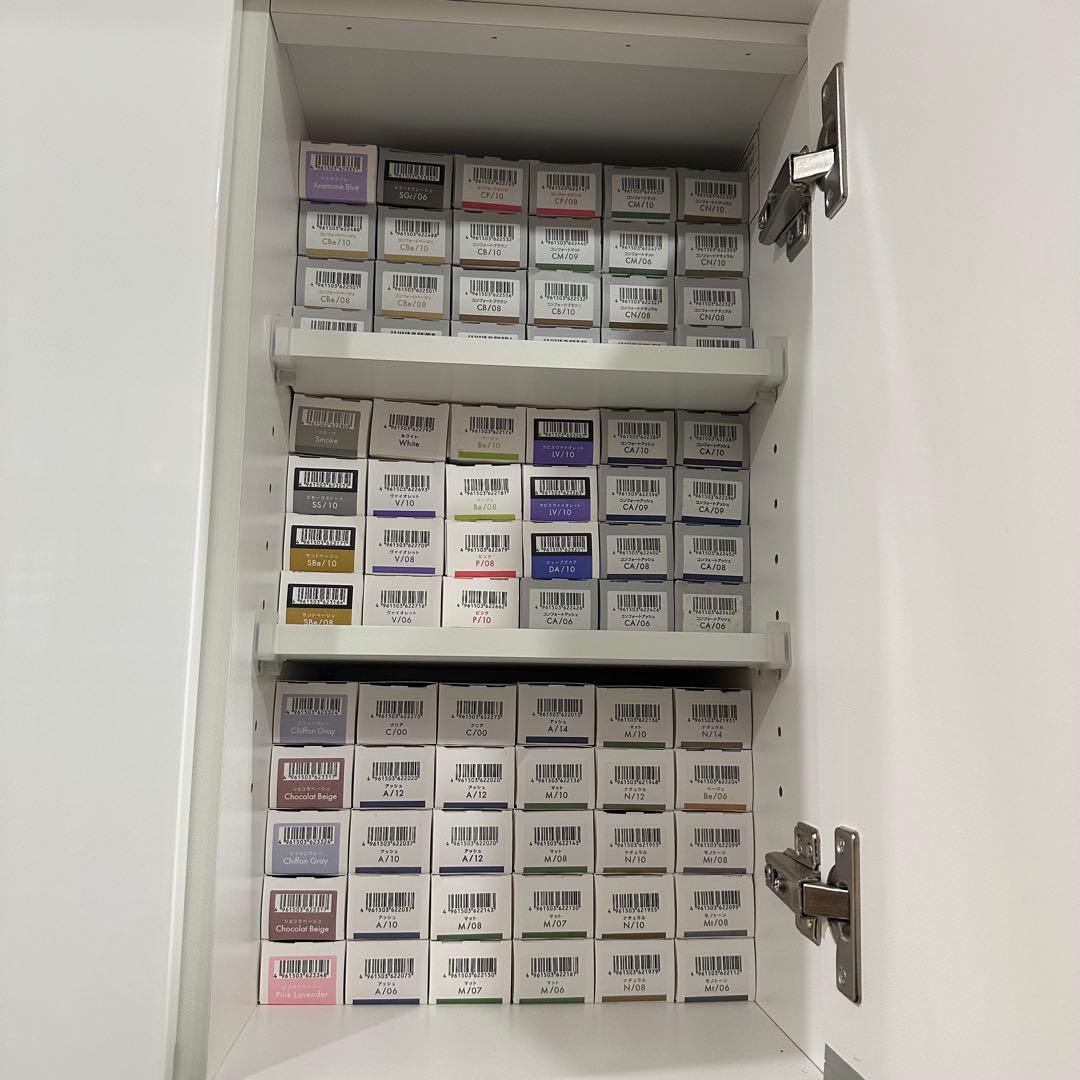 THROWカラー剤78本カラーチャート付き