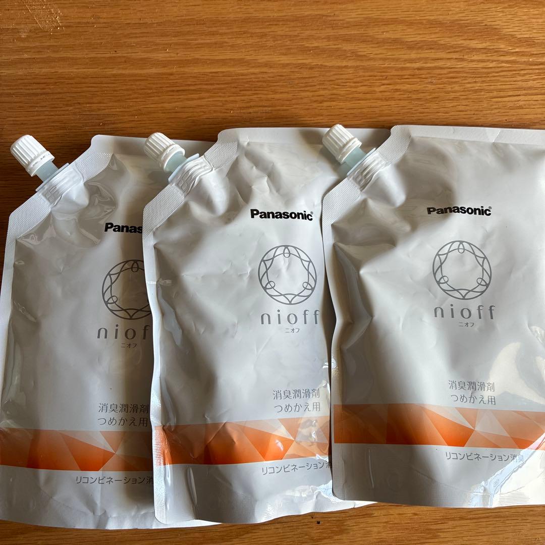 nioff消臭潤滑剤つめかえ用400MLx3 ニオフ消臭潤滑剤 つめかえ用の通販 コンバテック