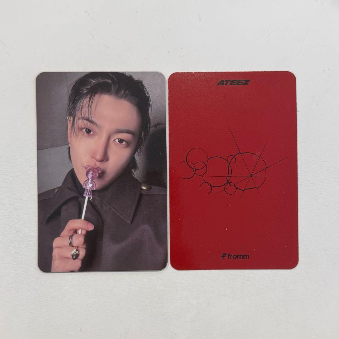 ATEEZ golden hour pt.4 fromm ホンジュン トレカ - メルカリ