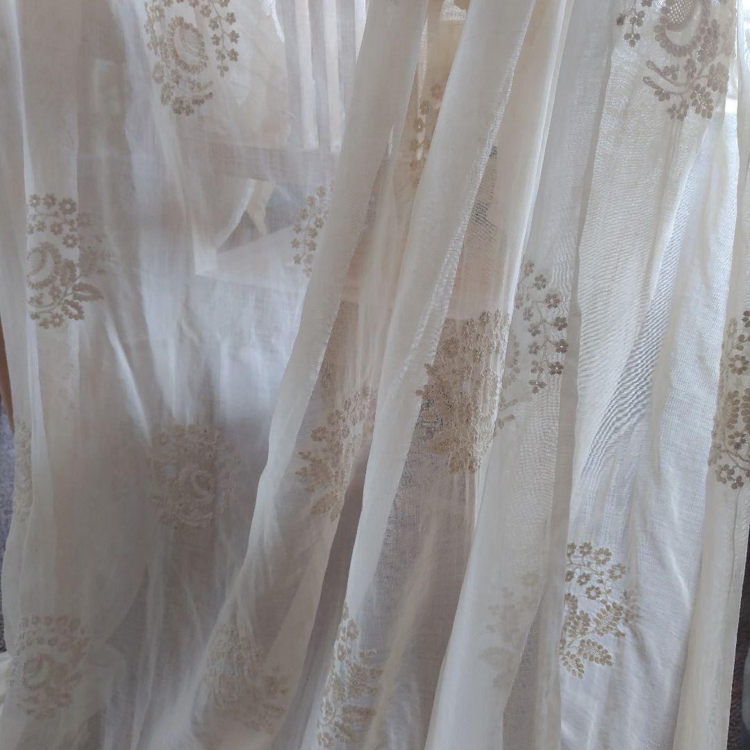 フランスアンティーク　カーテン