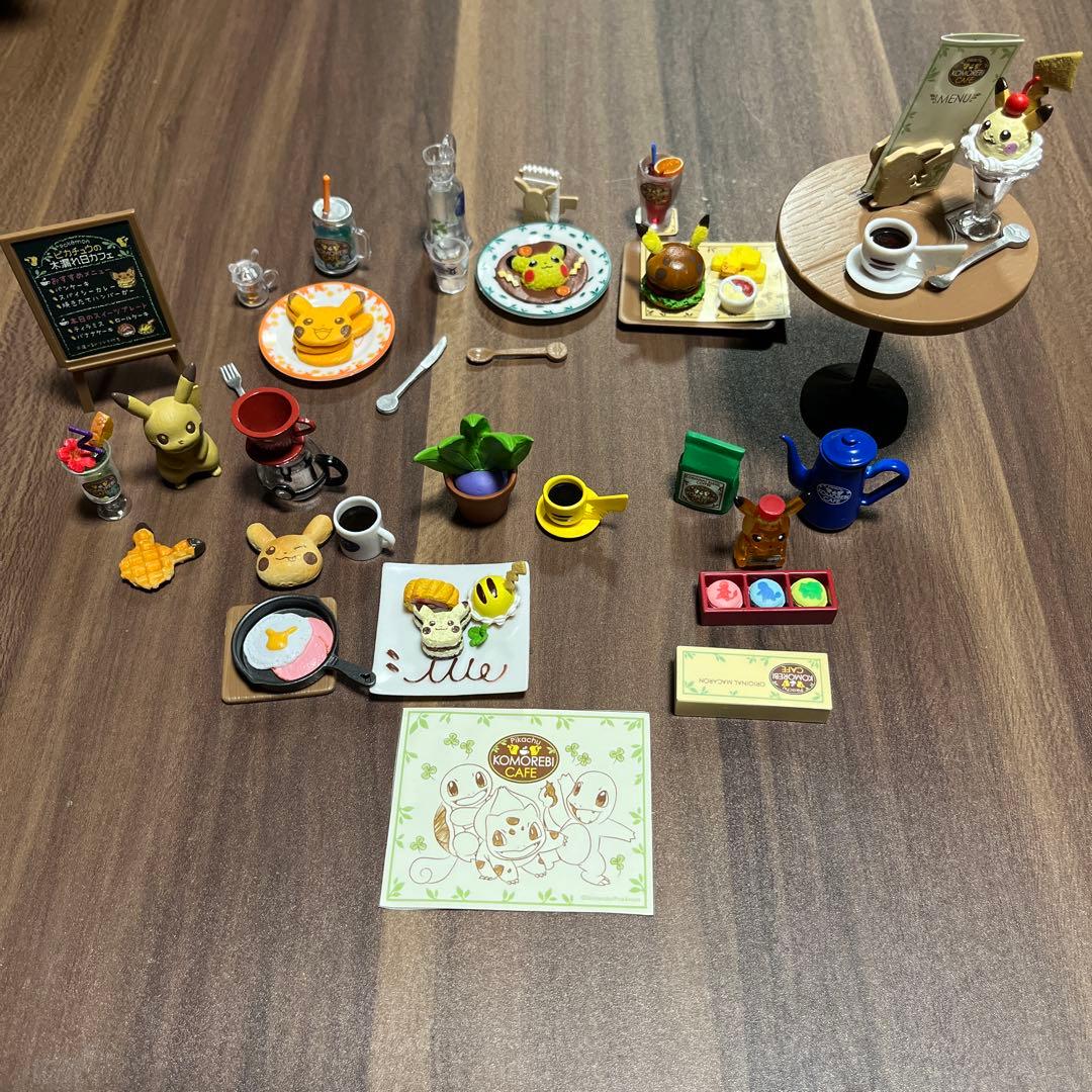 ピカチュウの木漏れ日カフェ リーメント 全8種 ピカチュウの木漏れ日カフェ：商品案内 | 株式会社リーメント