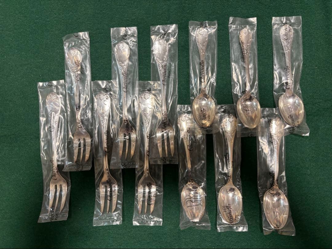 クリストフル製カトラリーセット 12個