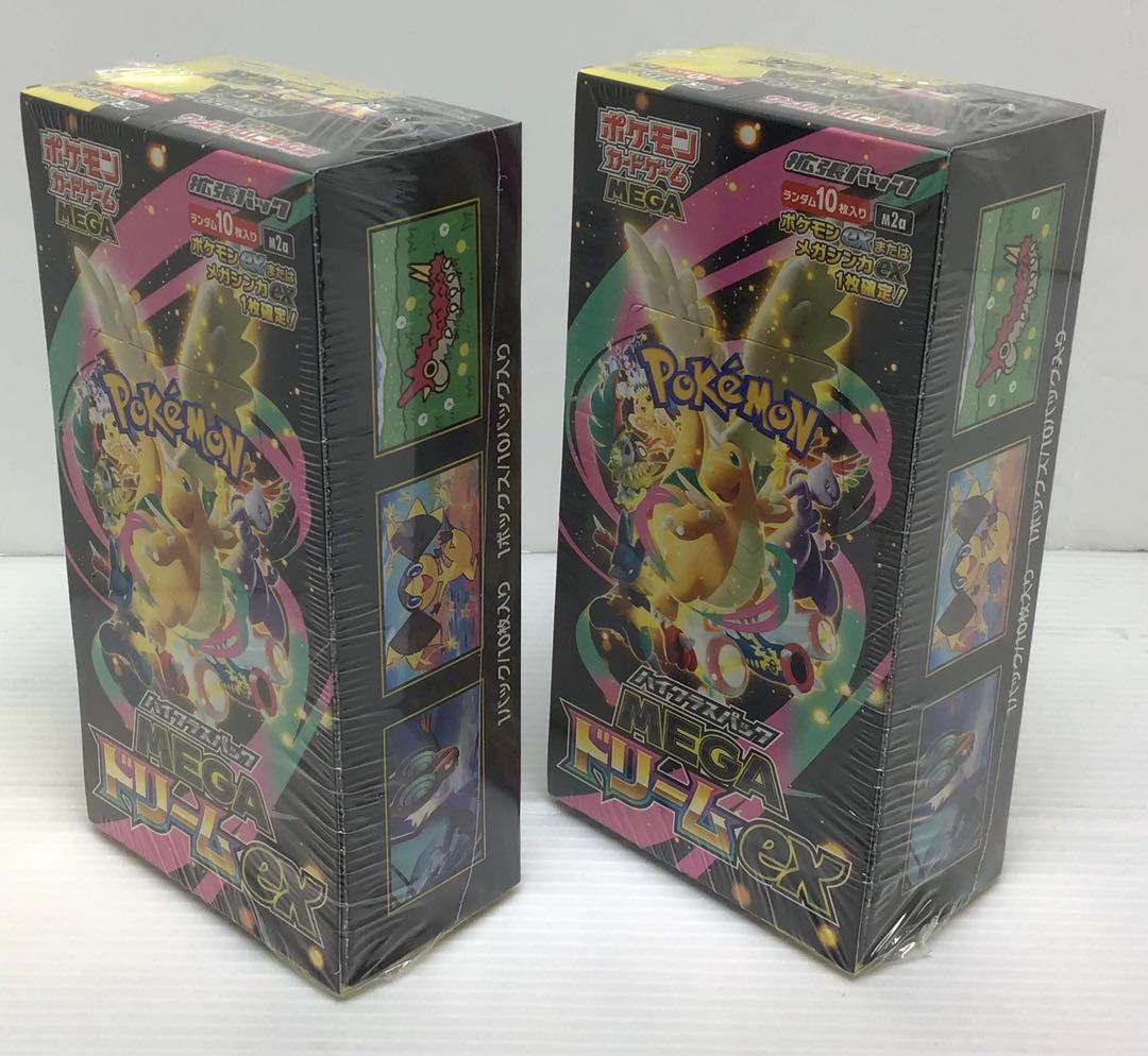 【新品未開封品】ポケモンカードMEGA ドリームex ②BOXシュリンク付き ポケモンカードゲーム 【シュリンク付き未開封品】ポケモンカード
