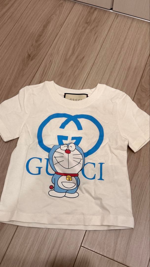 GUCCI ドラえもん Tシャツ ホワイト 中古・古着通販】GUCCI (グッチ) ドラえもん (ドラエモン) プリントT