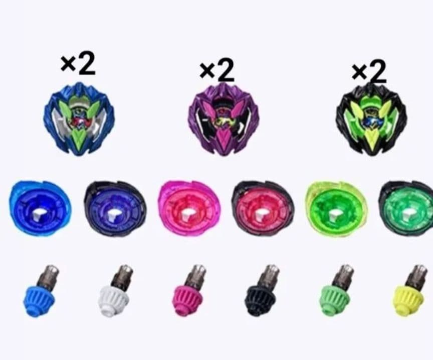 ベイブレードX カラーチョイスブースター ドランバスター1-60A 全種セット