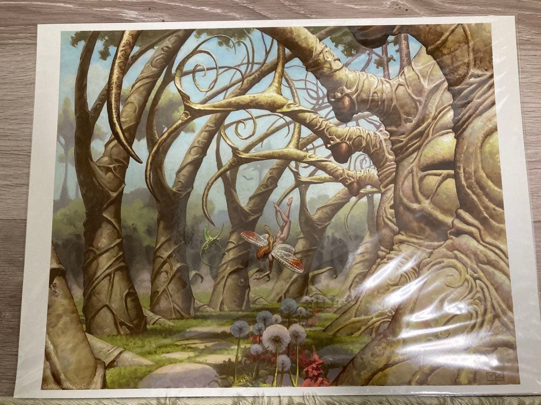 MTGアートプリント　ガイアの揺籃の地