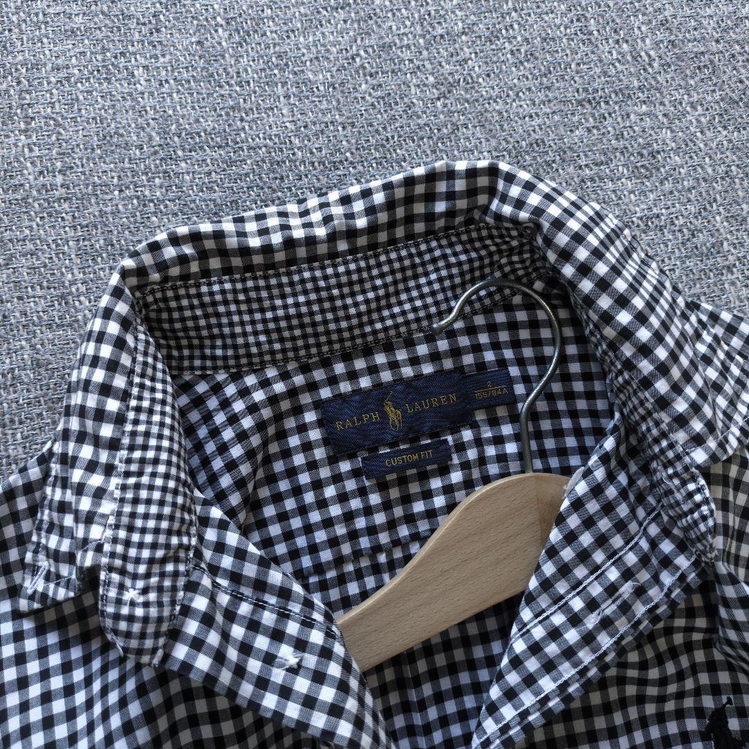 ラルフローレン 国内正規品 美シルエット ポニー刺繡 ギンガムチェック