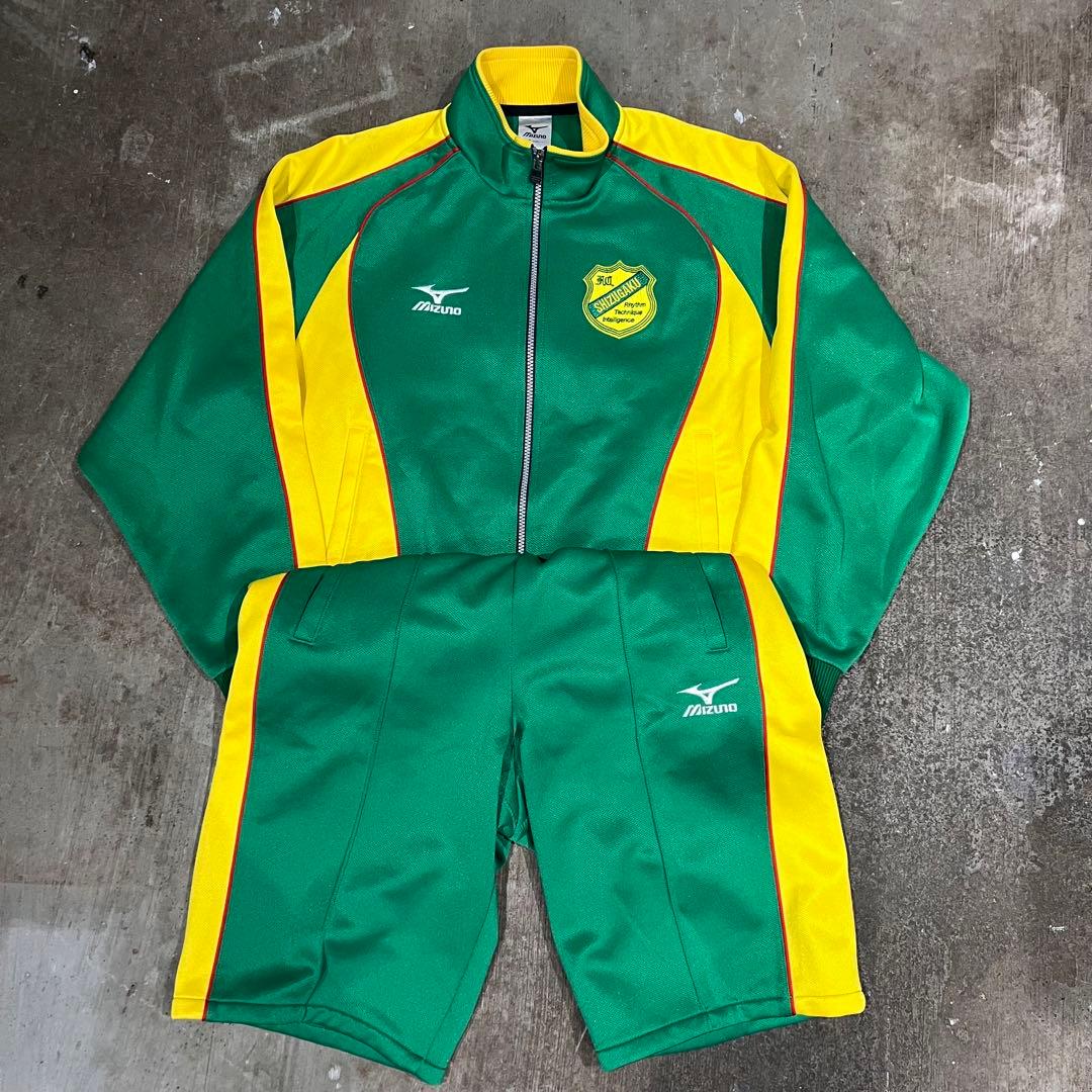 静岡学園 支給品 ジャージ 上下 SHIZUGAKU 静学 高校サッカー 緑