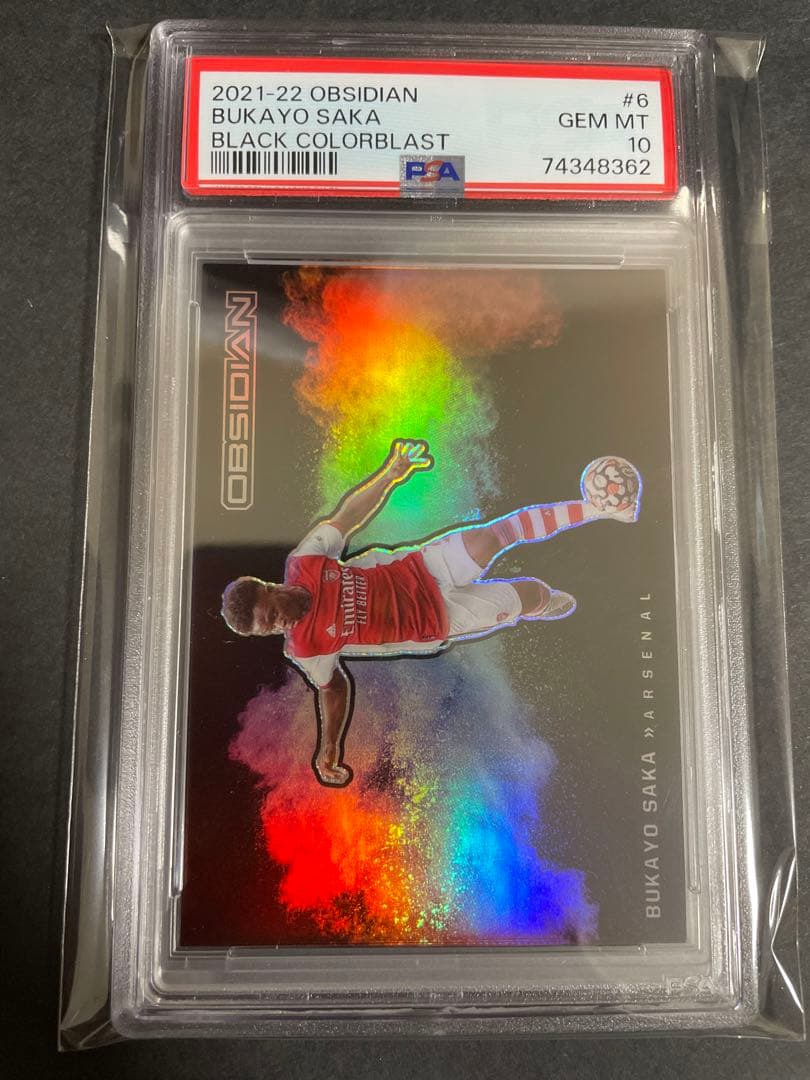 PANINI obsidian BUKAYO SAKA PSA10 ブカヨ サカ Auction Prices Realized Soccer Cards 2021 PANINI OBSIDIAN BLACK