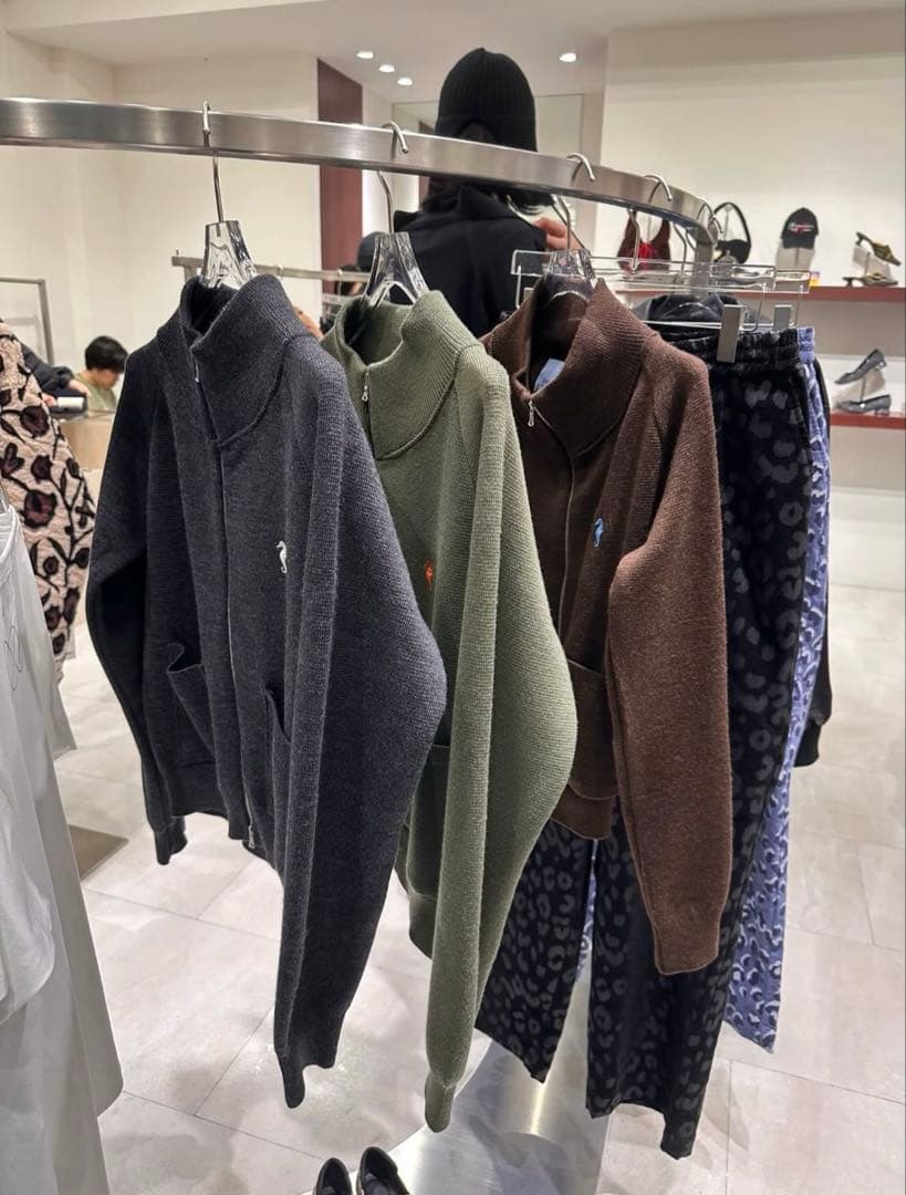 familyjapan ファミリージャパン ドライバーズニット 25aw