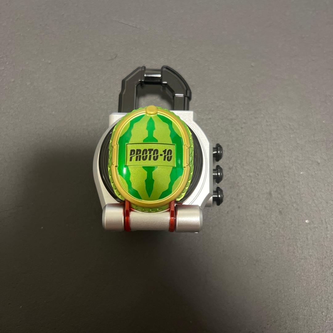 CSMウォーターメロンロックシード&プロト斬月フェイスプレート 仮面