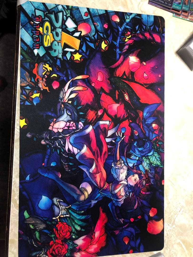 遊戯王OCG プレイマットつりおCS 十六夜アキ　ブラックローズドラゴン Amazon | 遊 戯 王 公式 プレイマット ブラックローズドラゴン