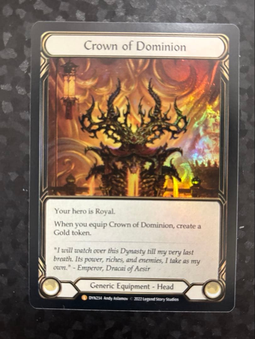 FaB フレッシュ&ブラッド Crown of Dominion 英語RF Crown of Dominion - Dynasty - Flesh & Blood TCG - FaB Foundry