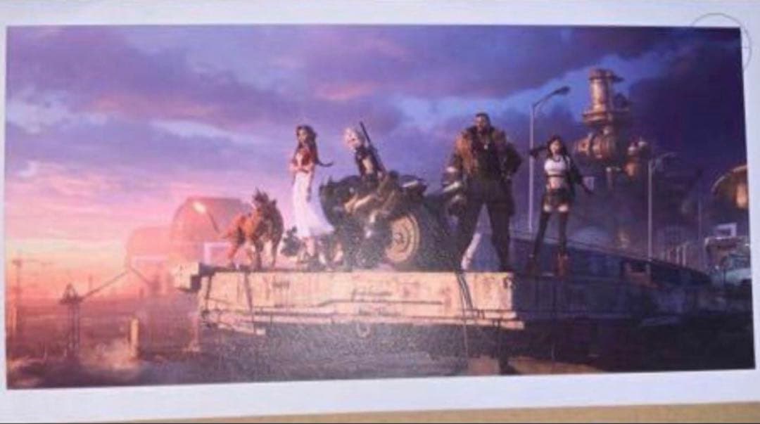 【激レア】キャンペーン当選品(非売品)　プレミアムレター　FF7R