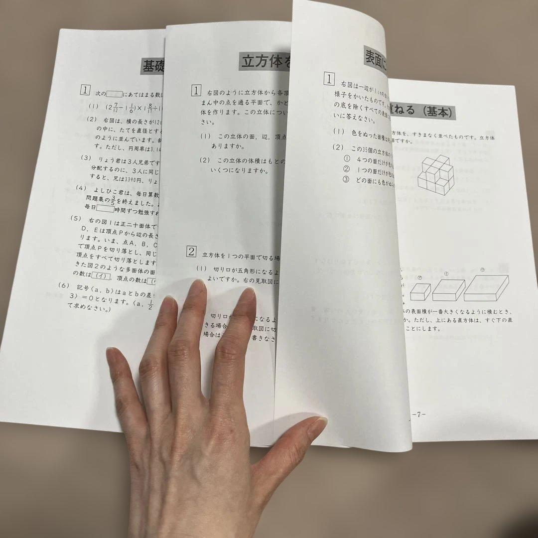 小学6年生 Daily SapiX 算数 教材 - メルカリ