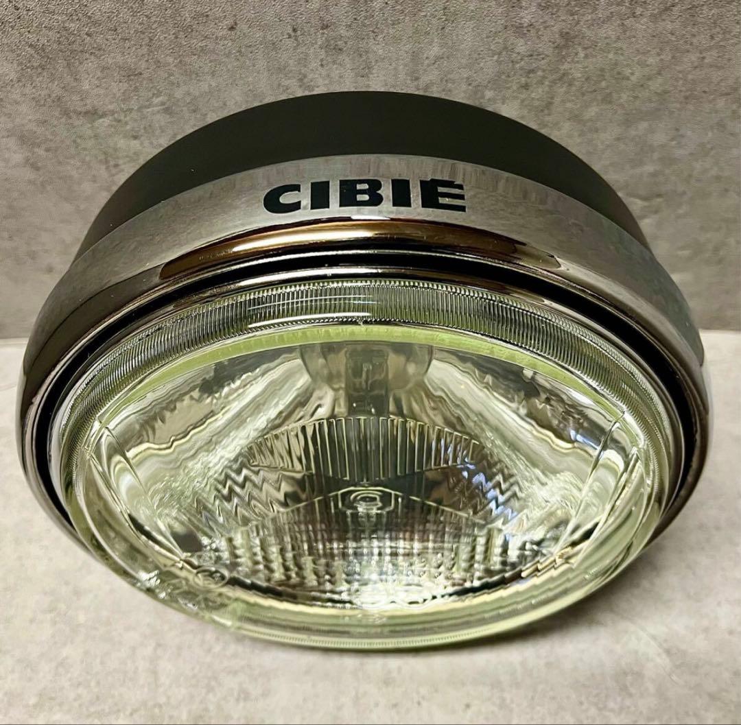 当時物 希少 シビエ CIBIE ヘッドライト 凹み ヒビあり