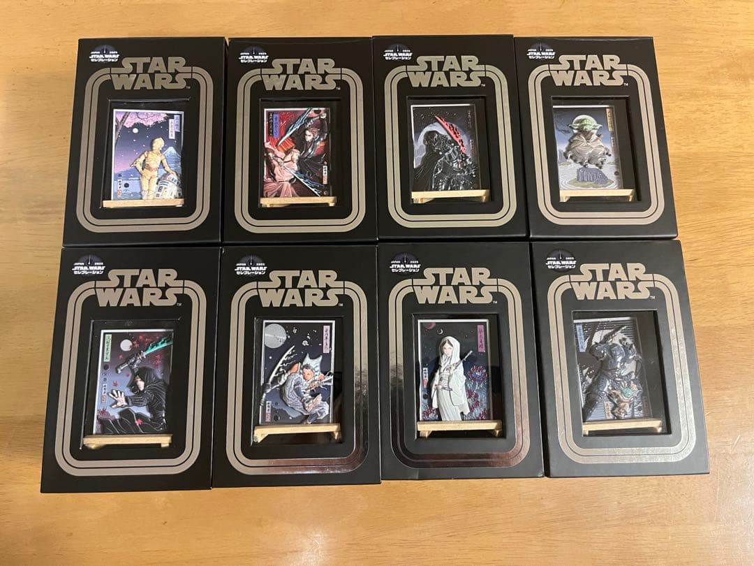スターウォーズ セレブレーション 限定アートピンバッジ コンプリートセット全8種 スター・ウォーズ ピンバッジコレクション タカラトミーアーツ 【全8