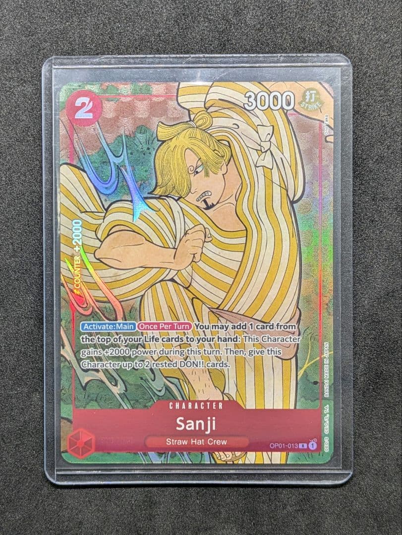 ワンピースカードゲーム 英語版１周年限定ボックス　浮世絵 サンジ