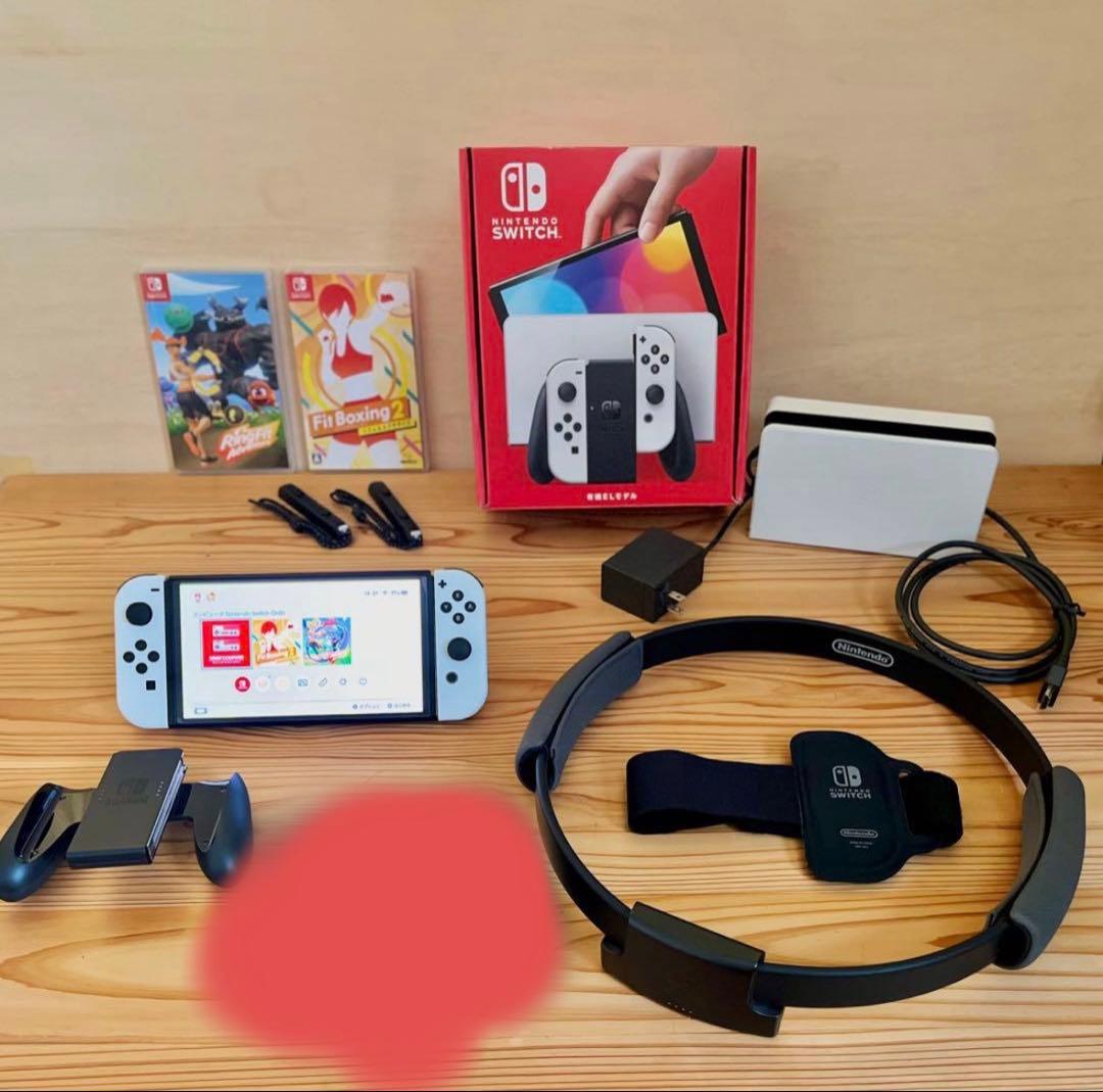 【Nintendo SWITCH 有機EL】エクササイズソフト付き