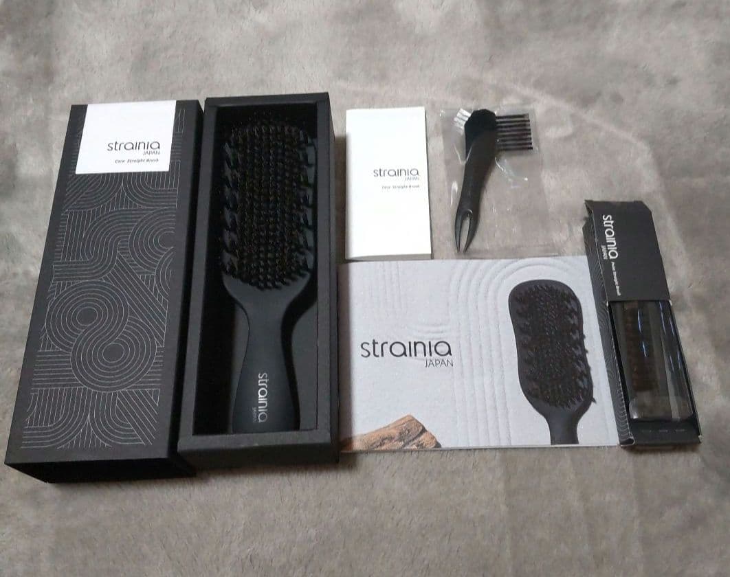 strania ケアストレートブラシ + ポイントストレートブラシセット 美品