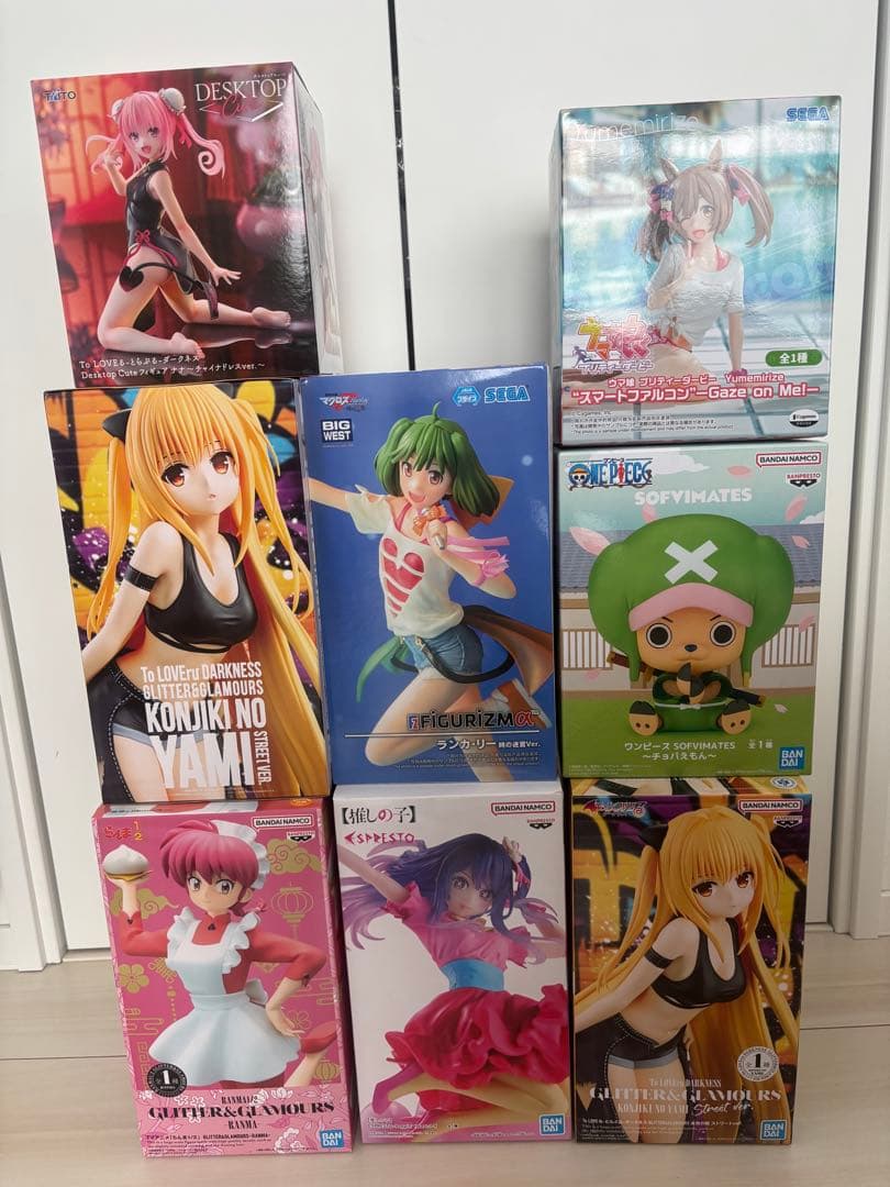 フィギュアセット 8点