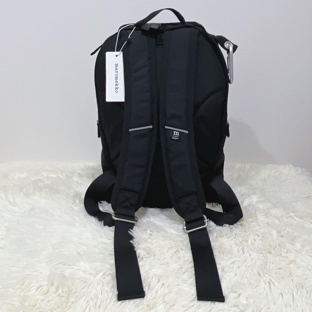 新品タグ付✨マリメッコ BUDDY バックパック リュック 黒 バディ
