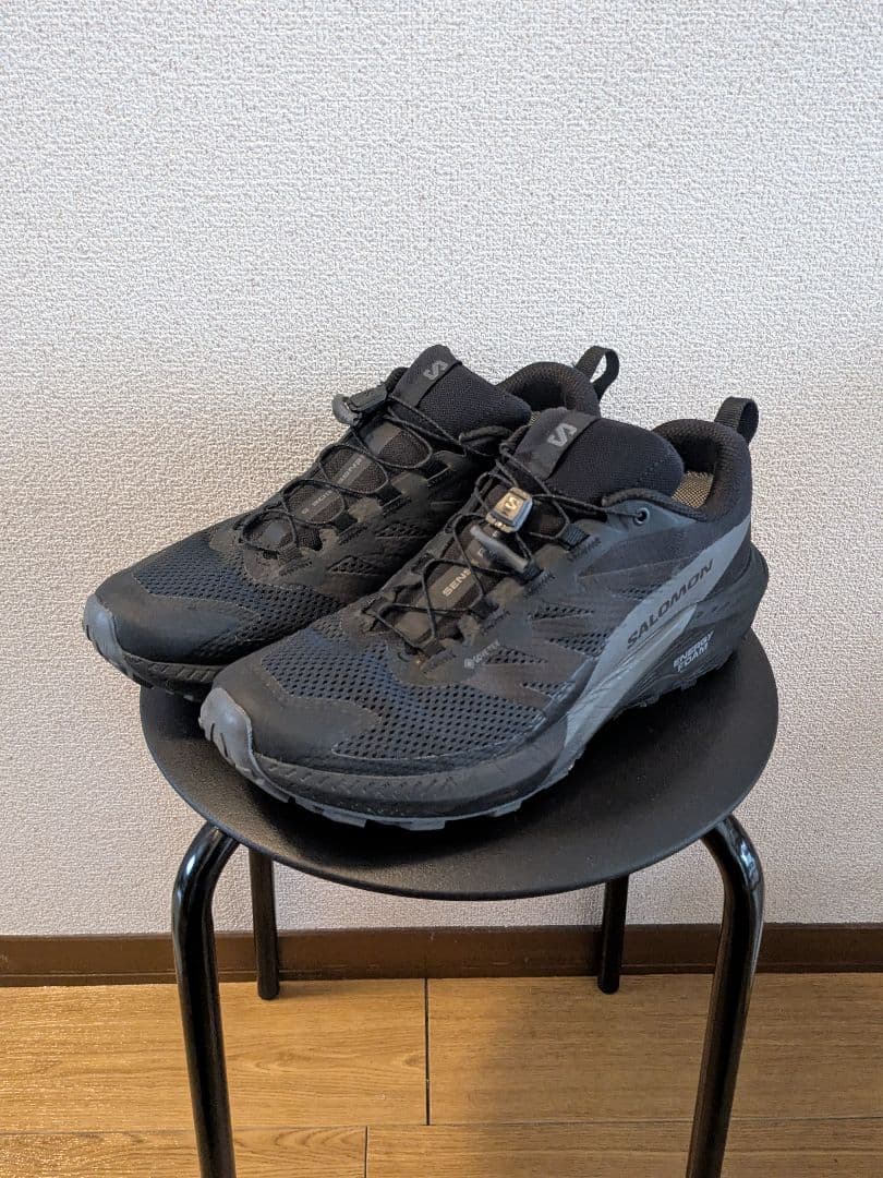 サロモン Salomon Sense Ride 5 Gore-Tex 28cm Salomon - Men's Sense Ride 5 GORE-TEX Trail-Running Shoes
