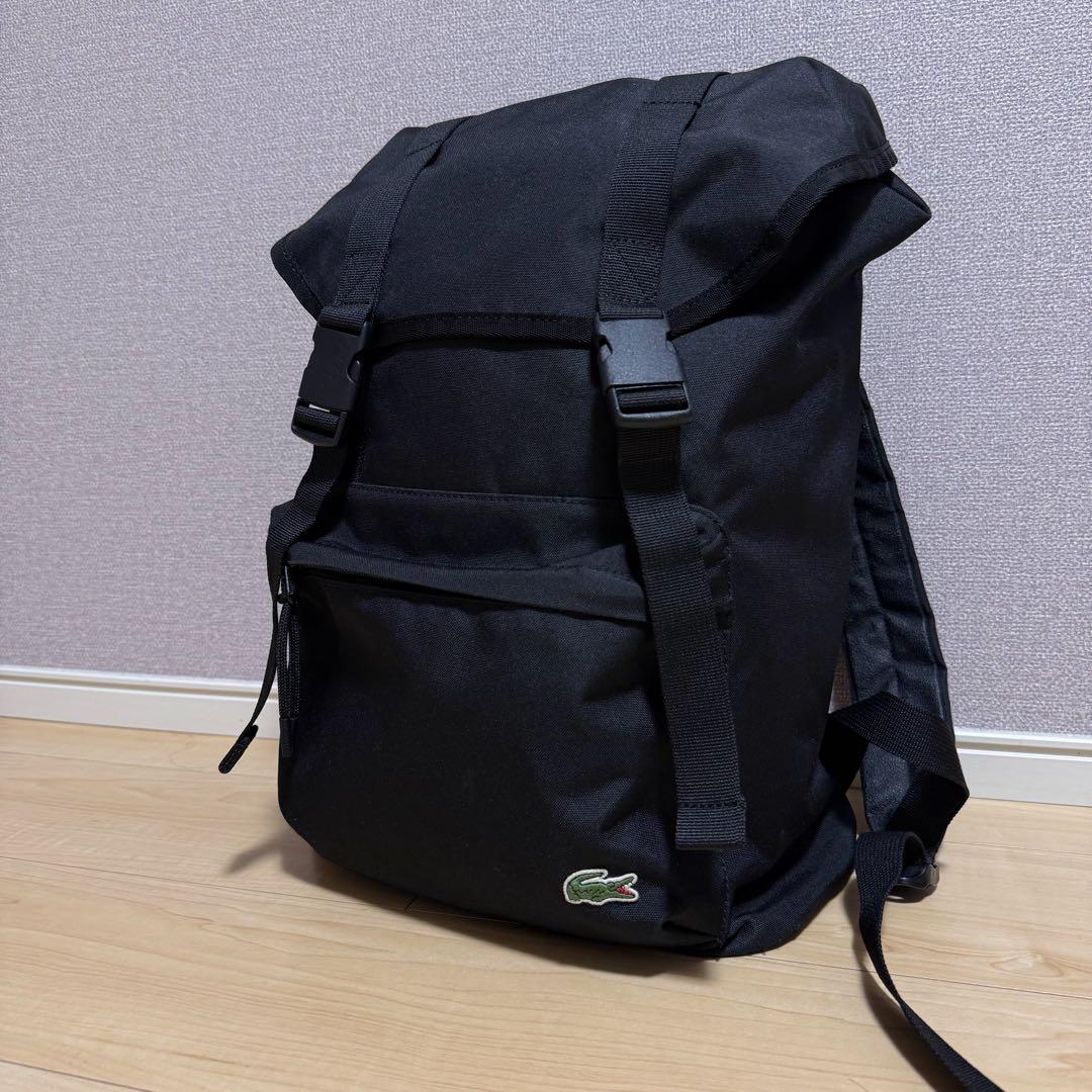 極美品✨ラコステ　リュック　バックパック　フラップ　ワニ刺繍 LACOSTE 楽天市場】【ラッピング無料】 ラコステ リュック LACOSTE NH4278UG
