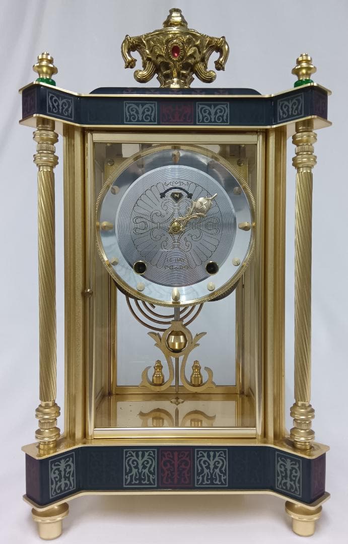 Nマーク　置時計　振り子時計　アンティーク　　/　079