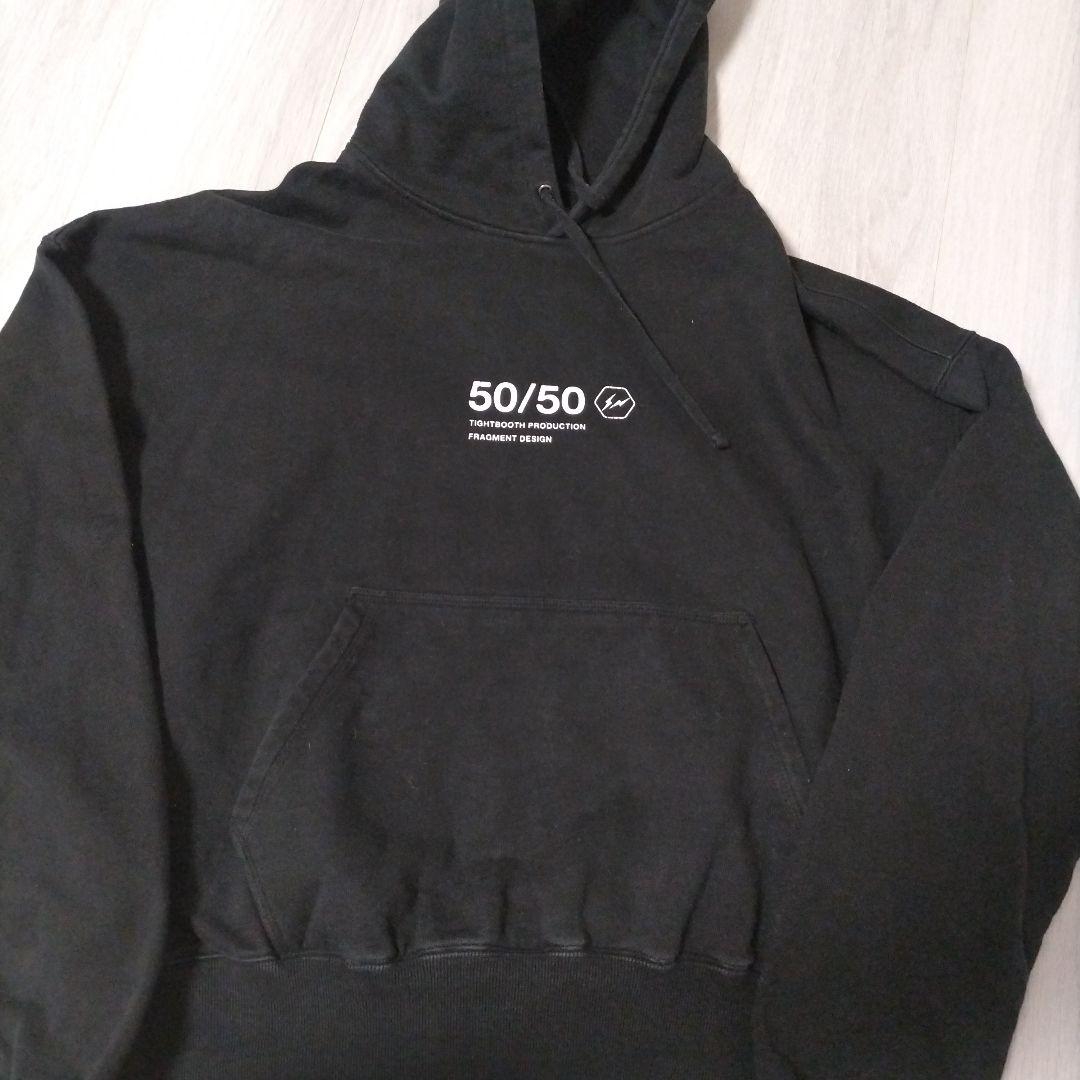 トップス FragmentDesign TIGHTBOOTH 50-50 HOODIE M