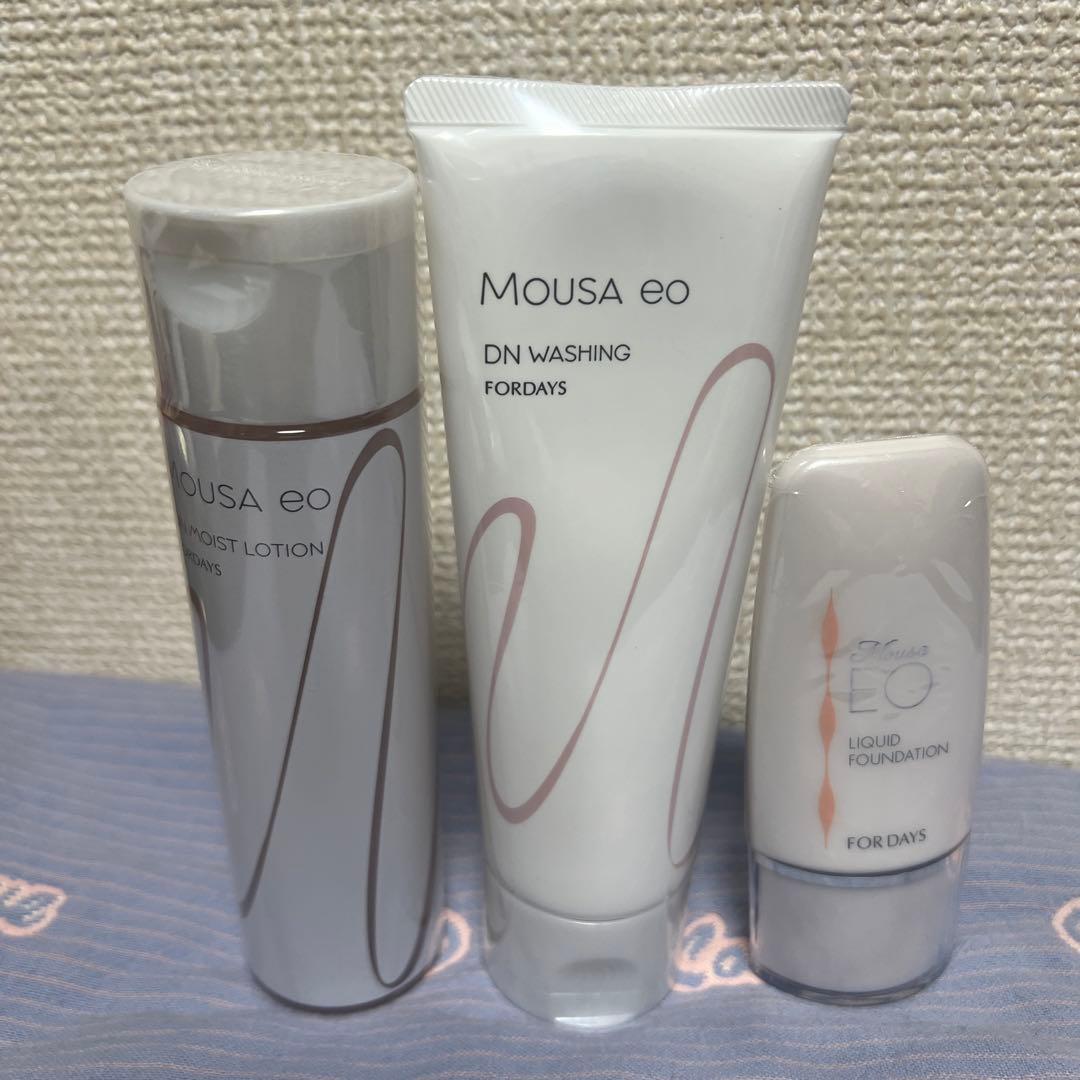 Mousa eo スキンケアセット 3点