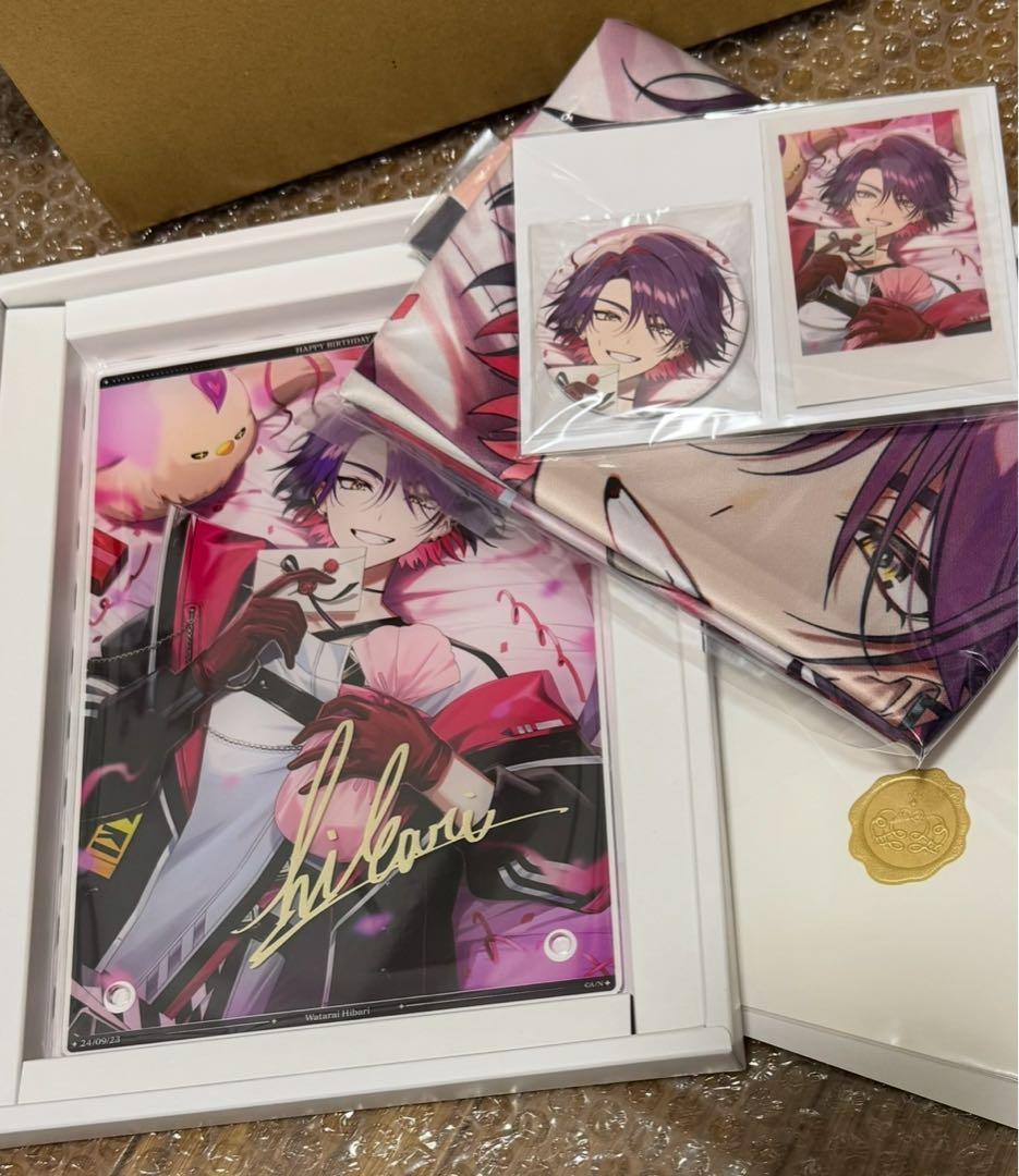 にじさんじ　渡会雲雀　誕生日グッズ 🎂誕生日グッズ＆ボイス販売決定！】 渡会雲雀(@watarai_hibari)の誕生