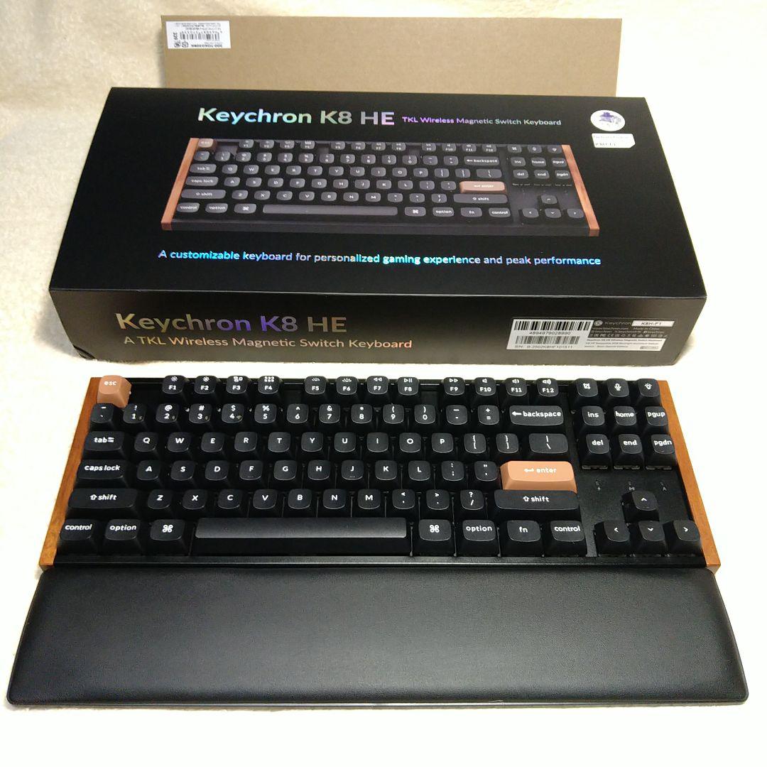 Keychron K8 HE Special Edition（US配列）ブラック Keychron K8 HE TKL Wireless RGB Keyboard